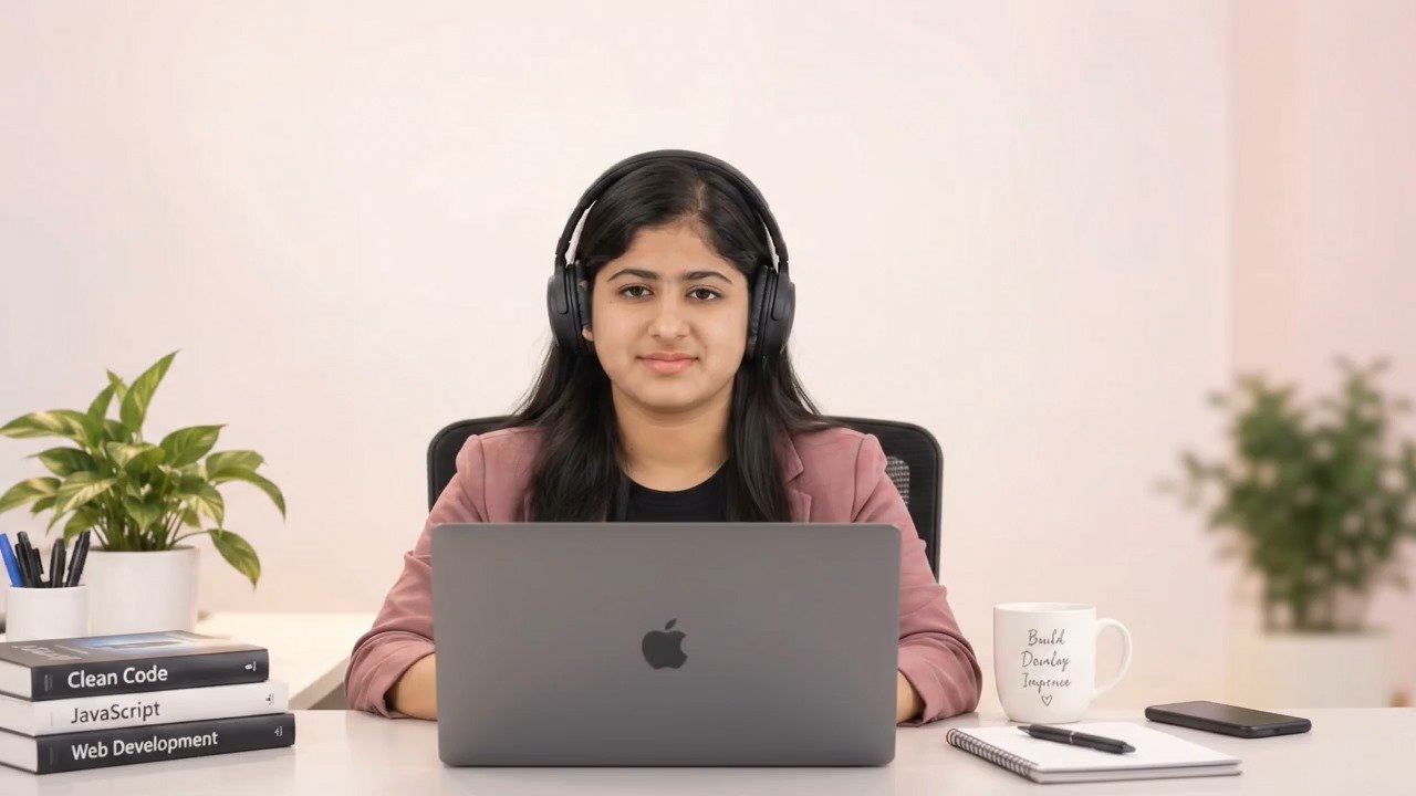 Saraswathi interactive portfolio portrait